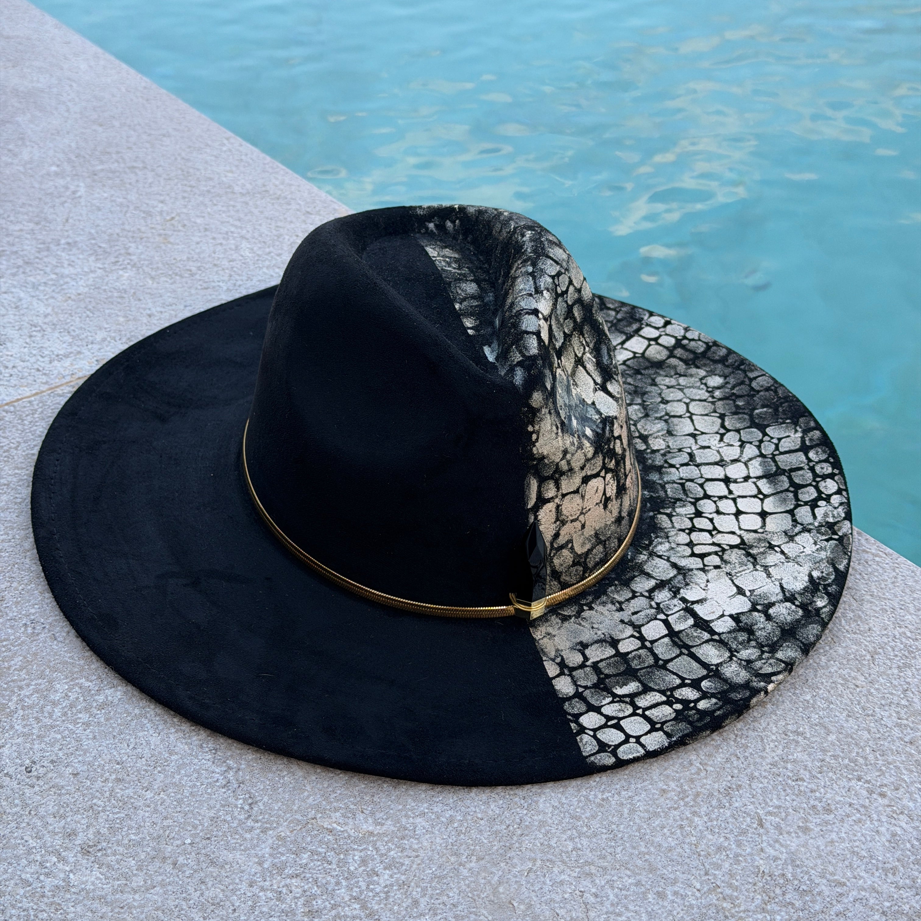 Onyx Snake Hat - Limited Edition