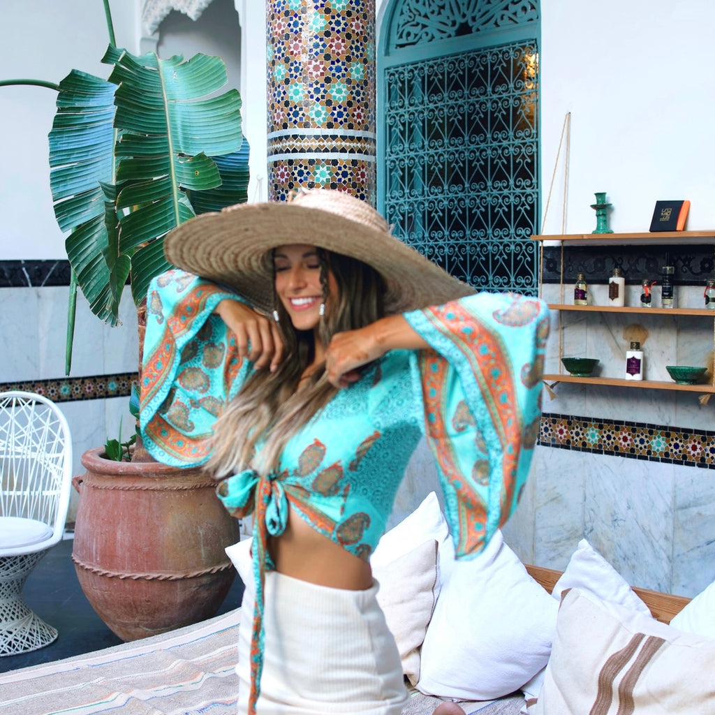 Morocco Blue - Blusa