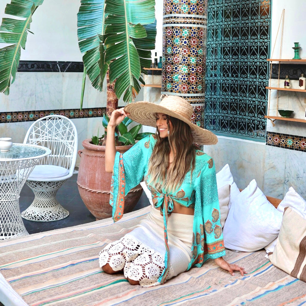 Morocco Blue - Blusa