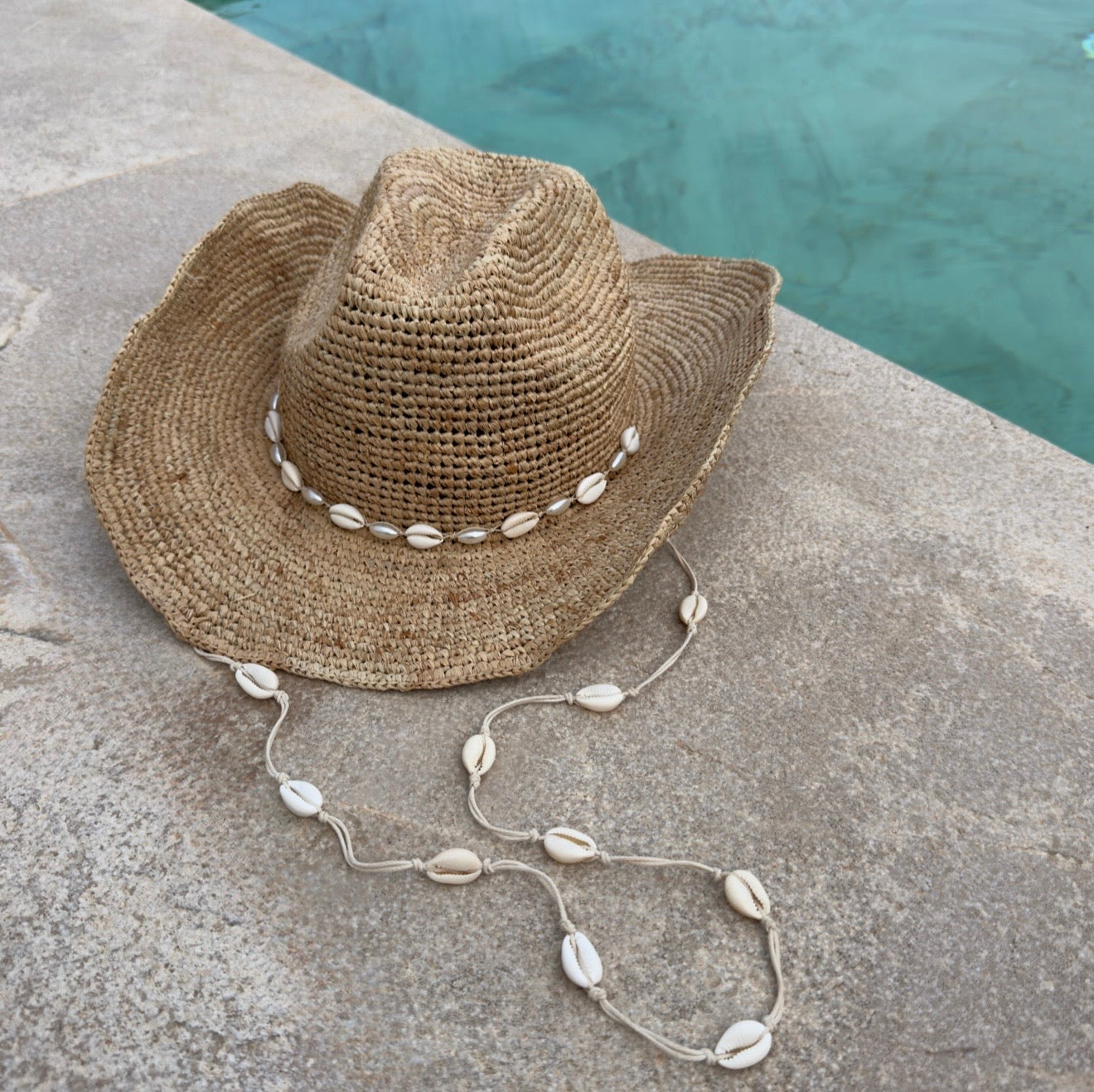 Cowrie Cowboy Hat