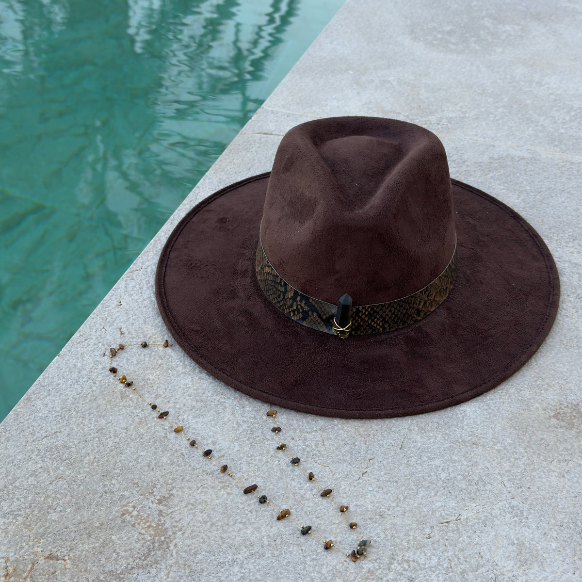 Choco Bliss - Vegan Suede Hat