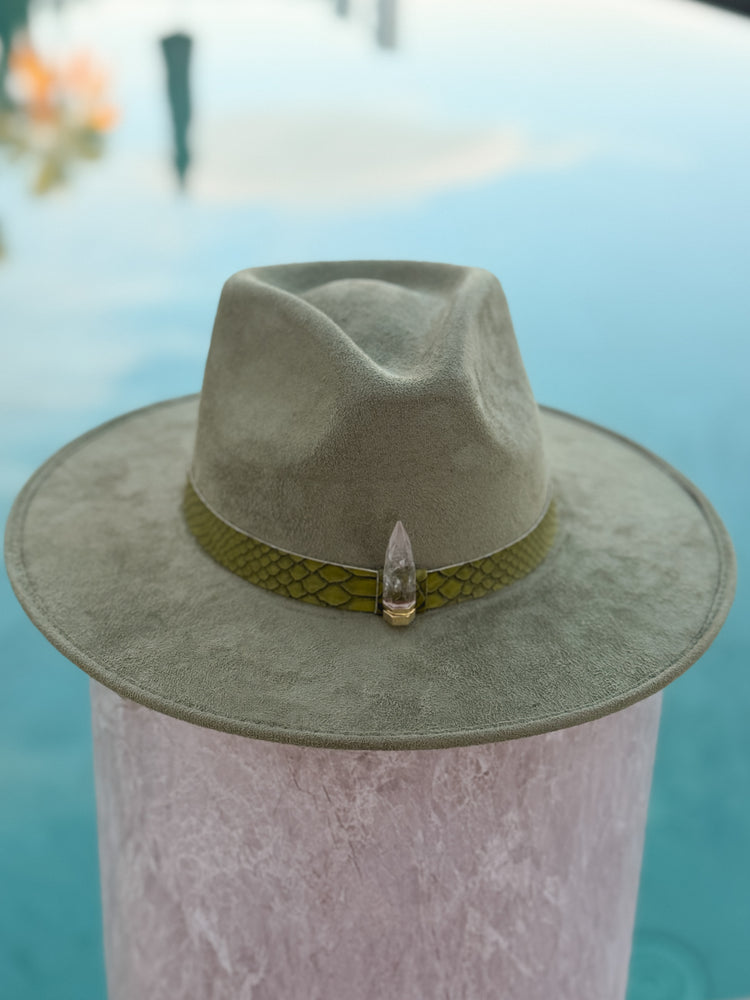 COSTA RICA HAT - VEGAN SUEDE
