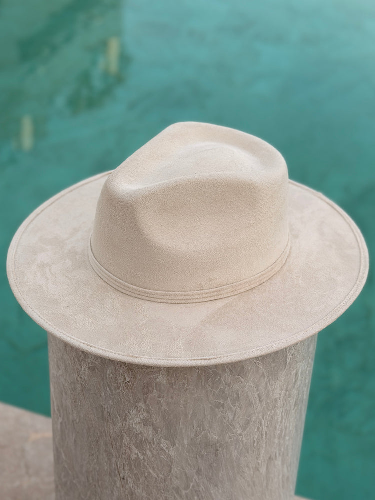 Marfil Hat - Vegan Suede Hat
