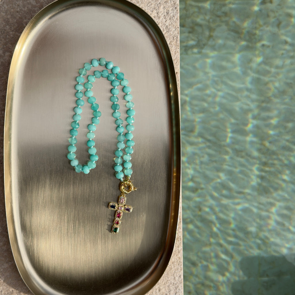 Caoba Necklace - Turquoise