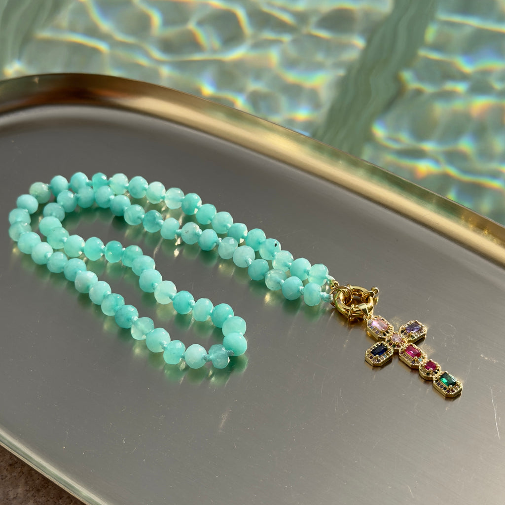 Caoba Necklace - Turquoise