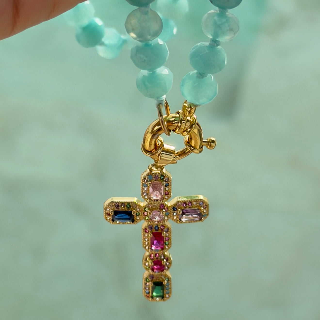 Caoba Necklace - Turquoise