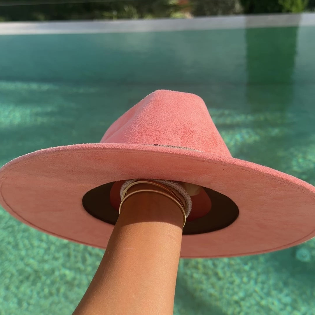 Candy Python - Vegan Suede Hat