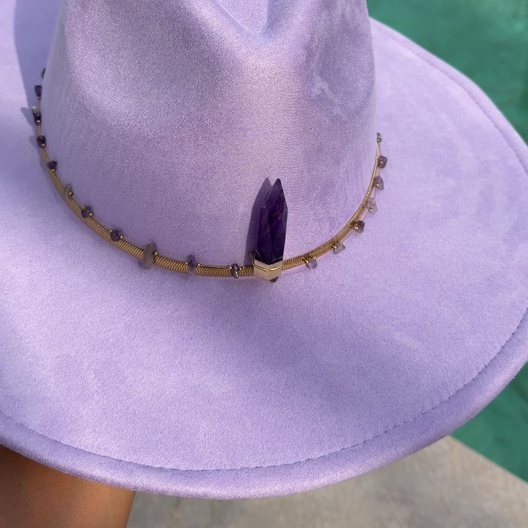 Amethyst Muse Hat