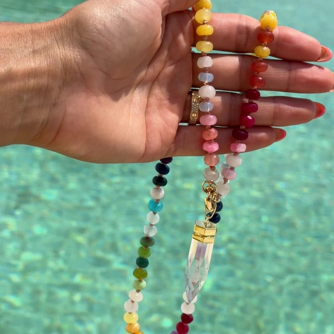 The Rainbow Crystal Necklace