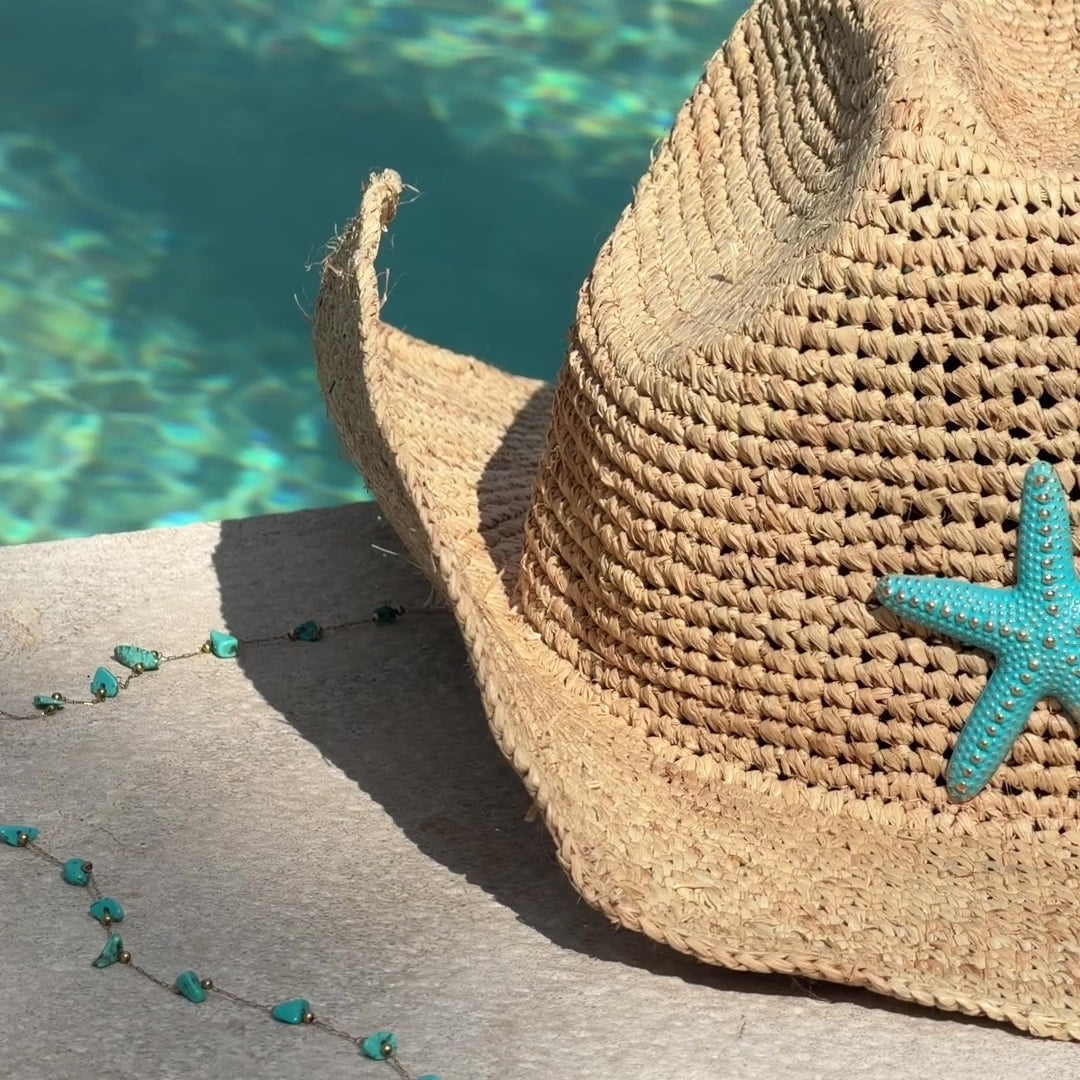 Sombrero Raffia beige